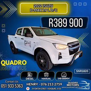 2022 Isuzu D-Max Double Cab