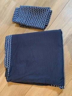 Duvet Cover Queen size with 2 cushion covers blue (Price drop)