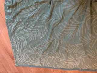 Duvet Cover Queen size with 2 cushion covers green