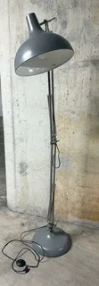Grey Floor Lamp