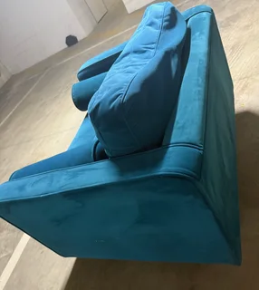 Petrol Comfortable Couch Chair (Price Drop)