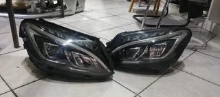 MERC BENZ W205 DOUBLE XENON HEADLIGHT