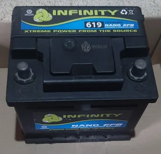 Infinity Car Battery - Almost New , Under Warranty