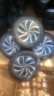 15-inch Polo mags and continental tires for sale. leave your whatsapp number interested