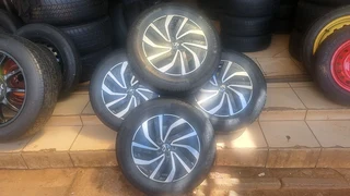 15-inch Polo mags and continental tires for sale. leave your whatsapp number interested