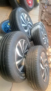 15-inch Polo mags and continental tires for sale. leave your whatsapp number interested