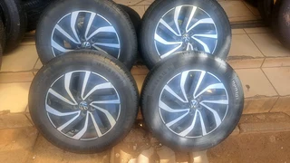 15-inch Polo mags and continental tires for sale. leave your whatsapp number interested