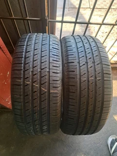 2x 255/50R19 Brand new Nixon tires, leave your whatsapp number if interested.