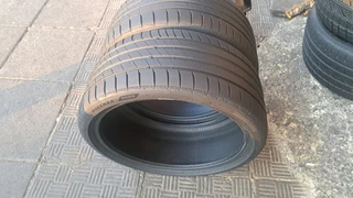 Two 235 35 r19 bridgestone tires, leave your whatsapp number if interested.