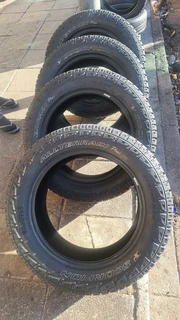 275/55R20 Pirelli Scorpion all terrain tires. leave your whatsapp number if interested.