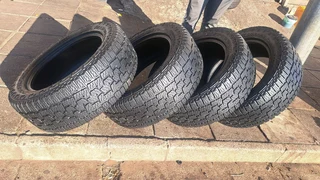 275/55R20 Pirelli Scorpion all terrain tires. leave your whatsapp number if interested.