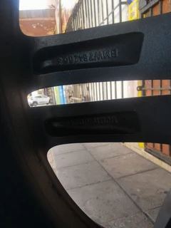 19 inch original BMW mags, leave your whatsapp number if interested.