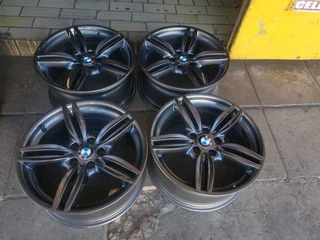 19 inch original BMW mags, leave your whatsapp number if interested.