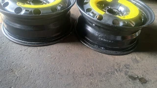 15 inch standard steel rims 4 Polo, 5x100 pcd. leave your whatsapp number if interested location.