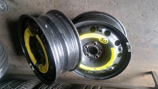 15 inch standard steel rims 4 Polo, 5x100 pcd. leave your whatsapp number if interested location.