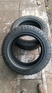 255/60R20 Good Year Wrangler tires.  leave your whatsapp number if interested.