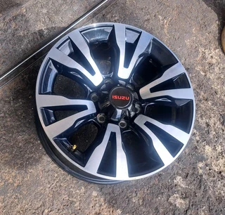 18 inche isuzu d max mags black &amp; silver available. leave your whatsapp number if interested.