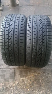 Two continental tires of size 285/50R18 for sale. leave your whatsapp number if interested.