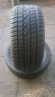 Two continental tires of size 285/50R18 for sale. leave your whatsapp number if interested.