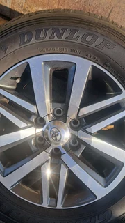 265/65R18, Toyota Dakar, Gd6, Fortuner mags &amp; Dunlop tires. Call/WhatsApp 0733076165