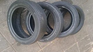 225/50R18 Michelin tires for sale, leave your whatsapp number if interested for follow-up.