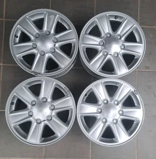 16-inch Isuzu bakkie Mag rims for sale. Leave your whatsapp number if interested.