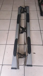Toyota Fortuner, Gd6 Stianless steel sidestep. Leave your whatsapp number if interested.