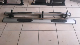 Toyota Fortuner, Gd6 Stianless steel sidestep. Leave your whatsapp number if interested.