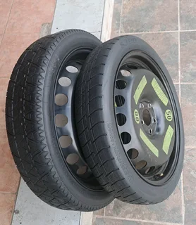 145/60R20, A7 and 125/70R19, A4 inche Audi spare wheel saver (biscuits tire). Leave your whatsapp #