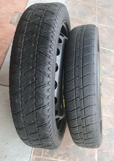 145/60R20, A7 and 125/70R19, A4 inche Audi spare wheel saver (biscuits tire). Leave your whatsapp #