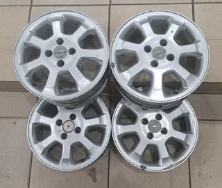 15-inch Opel mag rims. Leave your whatsapp number if interested