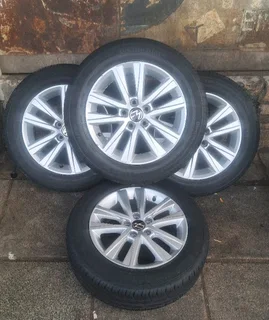  15-inch VW Polo mags with continental tires. Call/WhatsApp0️⃣7️⃣3️⃣3️⃣0️⃣7️⃣6️⃣1️⃣6️⃣5️⃣