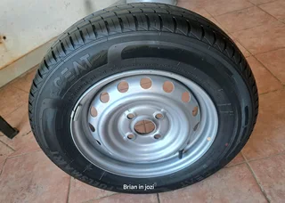 Spare wheel 155/80R13 with a 4x100 pcd (Toyota, Kia, Renault, Suzuki, Nissan, Chevrolet).