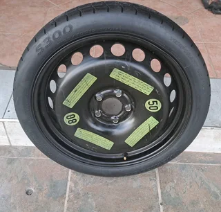  125/70R19 Audi/ Mercedes biscuit spare wheel saver. Leave your whatsapp number if interested