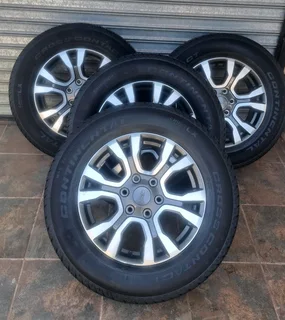  Ford Ranger Wildtrak 18-inch wheels for sale. Call/WhatsApp. 0️⃣7️⃣3️⃣3️⃣0️⃣7️⃣6️⃣1️⃣6️⃣5️⃣