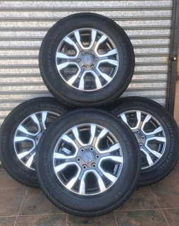  Ford Ranger Wildtrak 18-inch wheels for sale. Call/WhatsApp. 0️⃣7️⃣3️⃣3️⃣0️⃣7️⃣6️⃣1️⃣6️⃣5️⃣