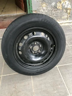  15-inch VW Polo spare wheel, 185/65R15. Let's talk on whatsapp if you are interested.