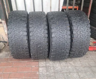  265/65R17 BFgoodrich tires for sale. Call/WhatsApp 0️⃣7️⃣3️⃣3️⃣0️⃣7️⃣6️⃣1️⃣6️⃣5️⃣