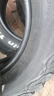  265/65R17 BFgoodrich tires for sale. Call/WhatsApp 0️⃣7️⃣3️⃣3️⃣0️⃣7️⃣6️⃣1️⃣6️⃣5️⃣