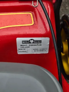 WOLF PREDATOR II TORX VX200 PETROL LAWNMOWER4 Stroke
