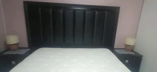 Bedroom suite with mattress and base