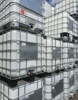 Second Hand 1000 Liter Food Grade IBC Tanks or Flowbins For Sale