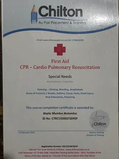 Nanny, Caregiver, House Helper available.