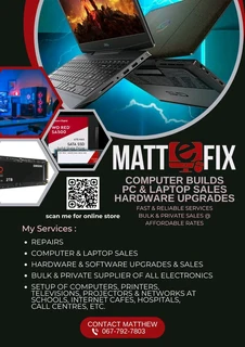 Affordable and Reliable PC, Laptop, and Mac Repairs, Upgrades and Electronic Sales, Office services