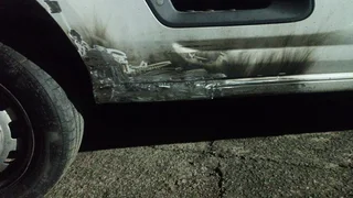 We do panel beating and spray painting