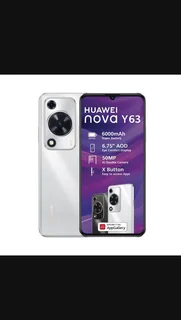 Huawei Nova Y63 6GB&#43;128GB LTE Dual Sim | 6000mAh Battery Smartphone- Silver