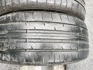 215/50/18 Good condition tyres for sale