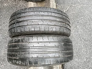 215/50/18 Good condition tyres for sale