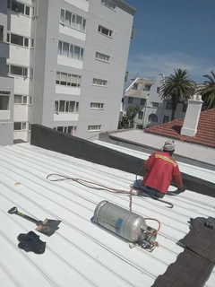 Torch on waterproofing