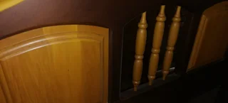 Swarthout en Geelhoud Double bed headboard